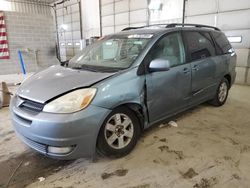 Salvage cars for sale at Columbia, MO auction: 2005 Toyota Sienna XLE