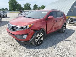Salvage cars for sale at auction: 2012 KIA Sportage EX