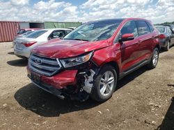 Salvage cars for sale at Elgin, IL auction: 2018 Ford Edge SEL