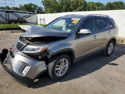 KIA salvage cars for sale: 2015 KIA Sorento LX