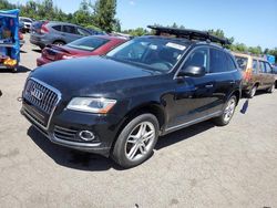 Salvage cars for sale from Copart Woodburn, OR: 2016 Audi Q5 Premium
