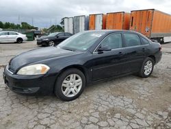 Chevrolet salvage cars for sale: 2007 Chevrolet Impala LT