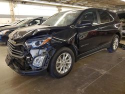 Salvage cars for sale at Wheeling, IL auction: 2021 Chevrolet Equinox LT