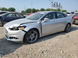 Salvage cars for sale at Columbus, OH auction: 2013 Ford Fusion Titanium