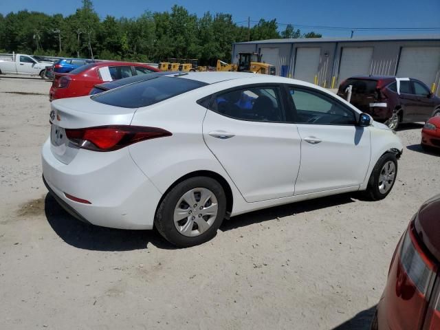 2016 Hyundai Elantra SE