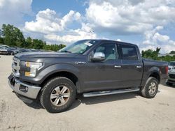 Salvage cars for sale at Cahokia Heights, IL auction: 2015 Ford F150 Supercrew