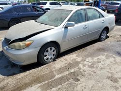 Salvage cars for sale at Woodhaven, MI auction: 2003 Toyota Camry LE