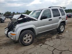 Salvage cars for sale at Florence, MS auction: 2002 Jeep Liberty Limited