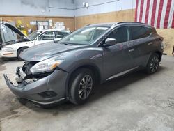 Salvage cars for sale at Kincheloe, MI auction: 2016 Nissan Murano S