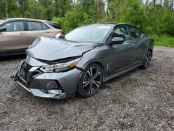 Nissan salvage cars for sale: 2020 Nissan Sentra SR