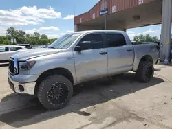 Salvage cars for sale from Copart Fort Wayne, IN: 2010 Toyota Tundra Crewmax SR5