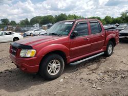 Salvage cars for sale from Copart Chalfont, PA: 2004 Ford Explorer Sport Trac