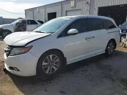 Salvage cars for sale at Jacksonville, FL auction: 2016 Honda Odyssey Touring