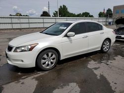 Honda Accord salvage cars for sale: 2009 Honda Accord EXL