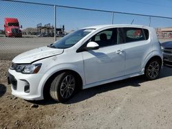 Salvage cars for sale at North Las Vegas, NV auction: 2017 Chevrolet Sonic LT