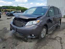 Toyota salvage cars for sale: 2017 Toyota Sienna XLE