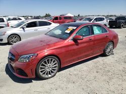 Salvage cars for sale from Copart Antelope, CA: 2019 Mercedes-Benz C300