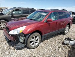 Subaru salvage cars for sale: 2013 Subaru Outback 2.5I Premium