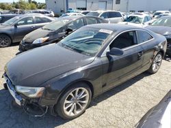Salvage cars for sale at Vallejo, CA auction: 2013 Audi A5 Premium Plus