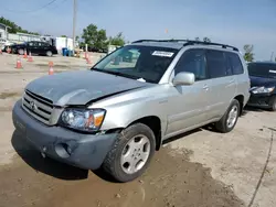 Salvage cars for sale at Pekin, IL auction: 2005 Toyota Highlander Limited