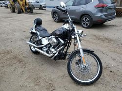 Salvage motorcycles for sale at Lyman, ME auction: 2009 Harley-Davidson Fxstc