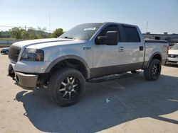 Salvage cars for sale at Lebanon, TN auction: 2007 Ford F150 Supercrew