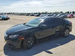 Honda Civic ex salvage cars for sale: 2017 Honda Civic EX