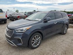 Salvage cars for sale from Copart Indianapolis, IN: 2017 Hyundai Santa FE SE