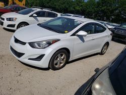 Salvage cars for sale at North Billerica, MA auction: 2015 Hyundai Elantra SE