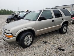 Salvage cars for sale at Wayland, MI auction: 2002 Chevrolet Blazer