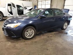 Salvage cars for sale from Copart Blaine, MN: 2016 Toyota Camry LE