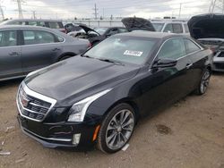 Salvage cars for sale at Elgin, IL auction: 2016 Cadillac ATS Luxury