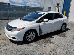 Honda Civic EXL salvage cars for sale: 2012 Honda Civic EXL