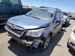Salvage cars for sale at Martinez, CA auction: 2016 Subaru Forester 2.5I Limited