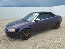 Salvage vehicles for parts for sale at auction: 2005 Audi S4 Quattro Cabriolet