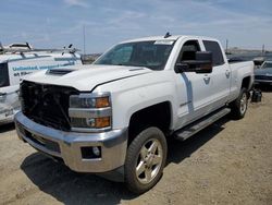 Salvage cars for sale at Vallejo, CA auction: 2017 Chevrolet Silverado K2500 Heavy Duty LT