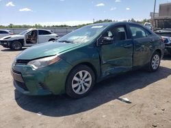 Toyota Corolla Vehiculos salvage en venta: 2016 Toyota Corolla L