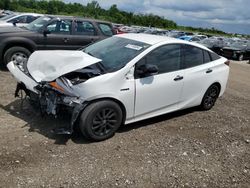 Salvage cars for sale at Des Moines, IA auction: 2022 Toyota Prius LE