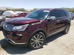 4 X 4 a la venta en subasta: 2018 Ford Explorer Platinum