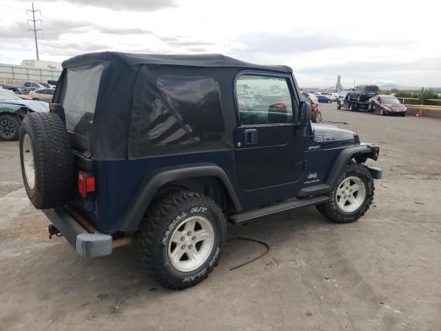 2005 Jeep Wrangler / TJ Sport