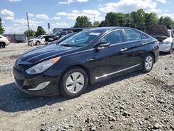 Hyundai Sonata Hybrid salvage cars for sale: 2015 Hyundai Sonata Hybrid