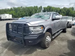 Salvage trucks for sale at Cahokia Heights, IL auction: 2019 Dodge 3500 Laramie