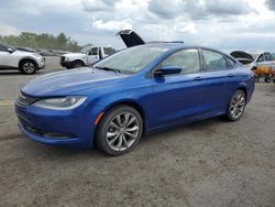 Salvage cars for sale at Pennsburg, PA auction: 2016 Chrysler 200 S