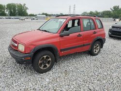 Chevrolet Tracker Vehiculos salvage en venta: 2002 Chevrolet Tracker ZR2