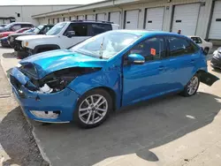 Salvage cars for sale at Louisville, KY auction: 2015 Ford Focus SE