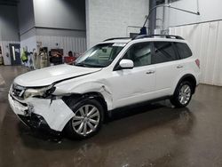 Salvage cars for sale from Copart Ham Lake, MN: 2012 Subaru Forester Limited