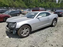 Salvage cars for sale at Waldorf, MD auction: 2014 Chevrolet Camaro LS