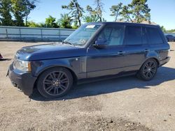 Land Rover salvage cars for sale: 2011 Land Rover Range Rover HSE Luxury