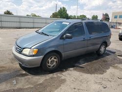 Toyota Vehiculos salvage en venta: 2002 Toyota Sienna LE