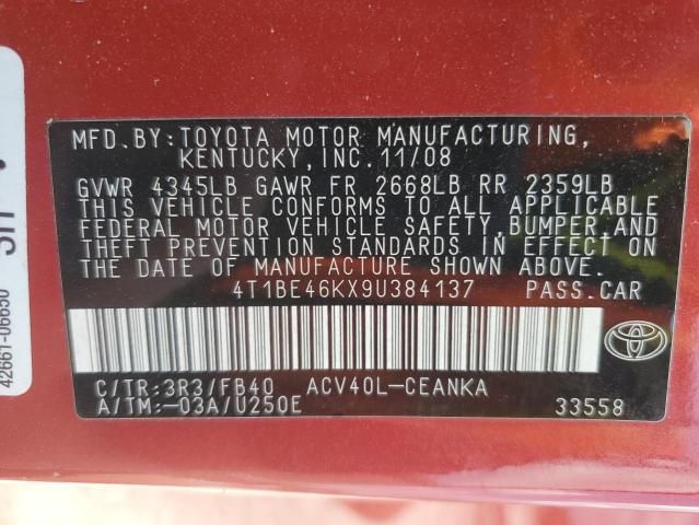 2009 Toyota Camry Base